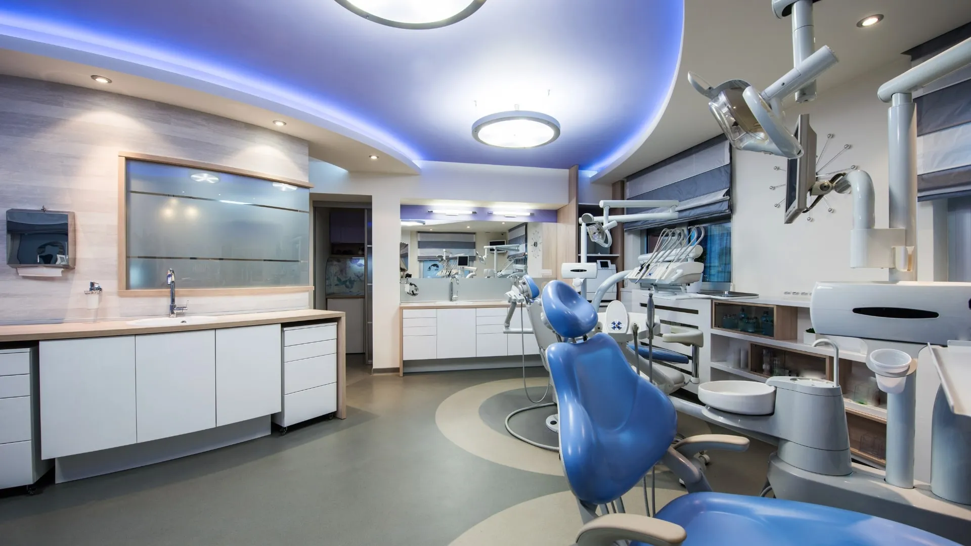Family at a dental visit