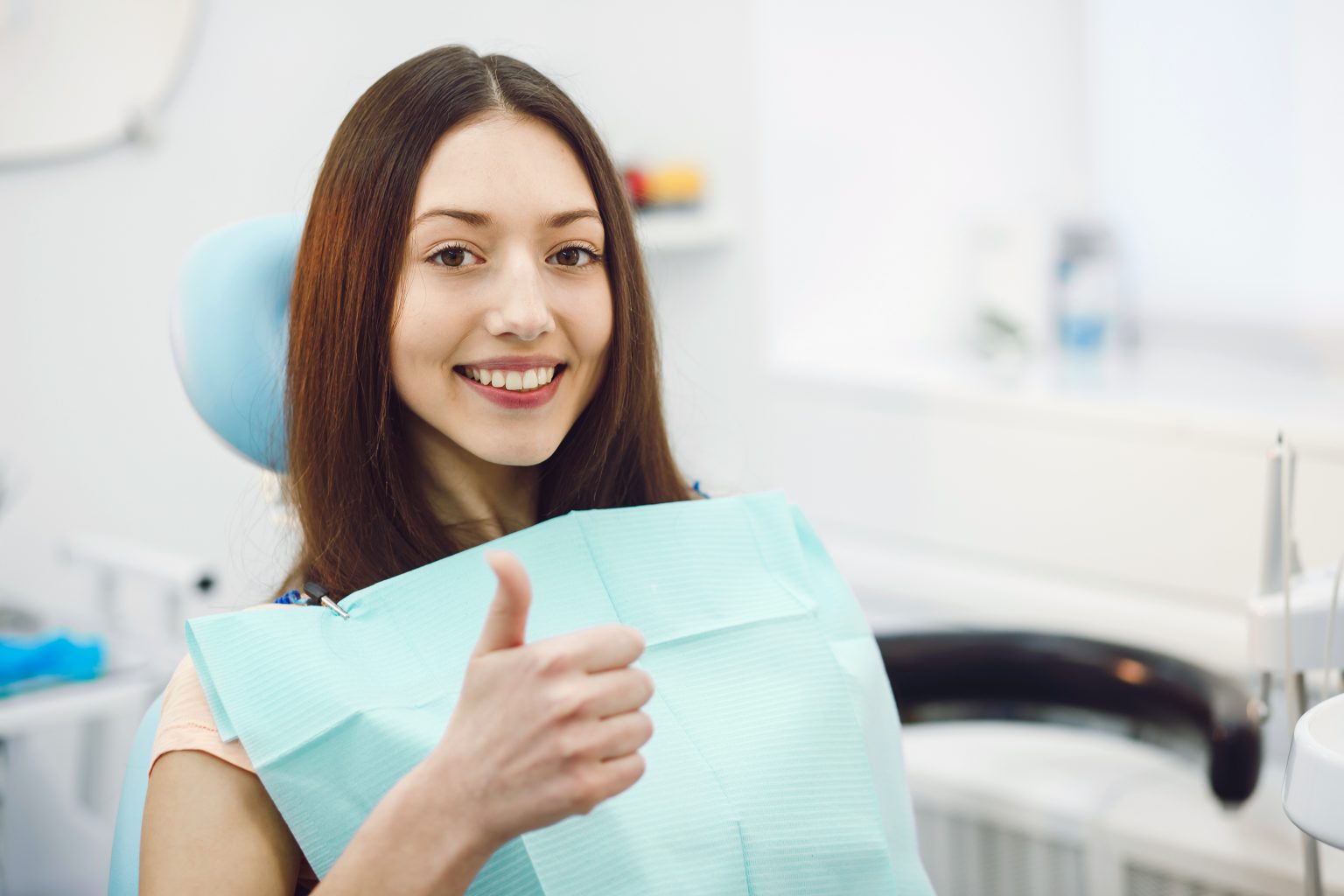 Smiling dentist